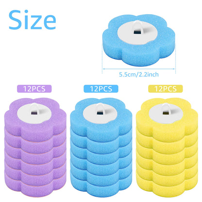 New Toilet Brush Disposable Replacement Head Cleaning Kit with Lengthened Handle Auto Lid Opening Toilet Bowl Cleaner Pad Kit